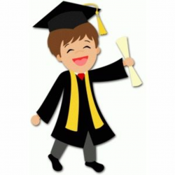 Silhouette Design Store - View Design #59793: boy graduate | Paper ...