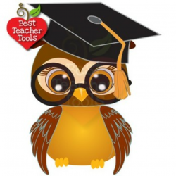 Graduation Clipart, Owls Clipart, Owl Clip Art, AMB-266