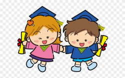 Graduation Clipart Daycare - Graduation Kids Transparent - Png ...