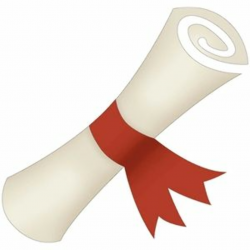 Diploma Scroll Clipart | Free download best Diploma Scroll Clipart ...