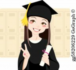 Graduate Clip Art - Royalty Free - GoGraph