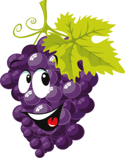 cartoon Grapes | Clip art, Remeslá a Ovocie