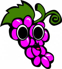 Grapes clipart face, Grapes face Transparent FREE for ...