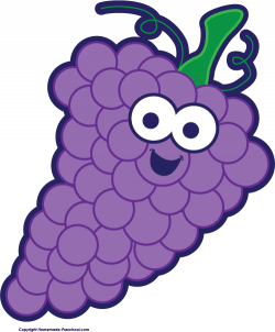 Grapes free fruit clipart - Clipartix