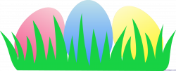 Easter eggs grass clip art sweet - ClipartPost