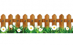 Fence with grass clipart 4 » Clipart Station