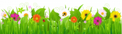 Pin by Jesica Szeinman on frames | Grass clipart, Flower clipart ...