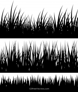 Grass Silhouette Clip Art