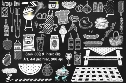Chalk clipart bbq, Chalk bbq Transparent FREE for download ...