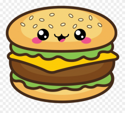 Cute Bbq Burger Clipart (#2453224) - PinClipart