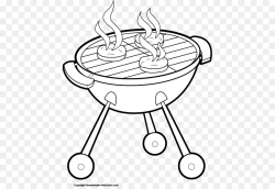 Grilling clipart black and white, Grilling black and white ...