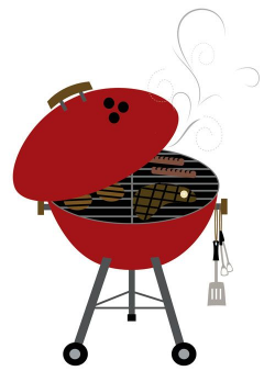 Illustration - Grill by lulucreates | Bbq party, Summer ...