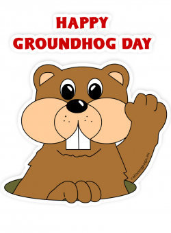 102+ Groundhog Clip Art | ClipartLook