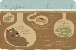 Free Groundhog Clipart hibernating, Download Free Clip Art ...