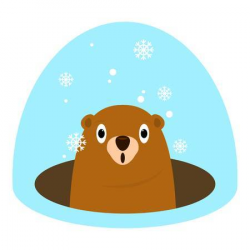 Groundhog Clipart hibernating 8 - 450 X 450 Free Clip Art ...