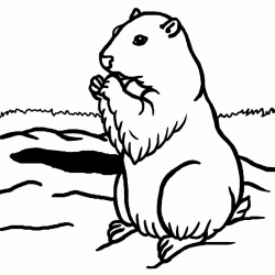 Groundhog ground hog day clip art clipart free to use ...