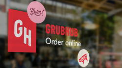 Brand New: New Logo and Identity for Grubhub by Wolff Olins