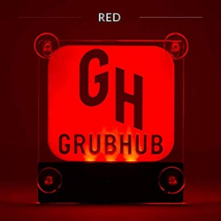 Amazon.com: Acryled designs Grubhub Sign Glow LED Light Logo ...