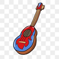 Blue Bass Guitar, Guitar Clipart, Blue, Bass Guitar PNG Transparent ...