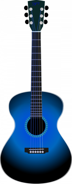 Free Blue Guitar Cliparts, Download Free Clip Art, Free Clip Art on ...