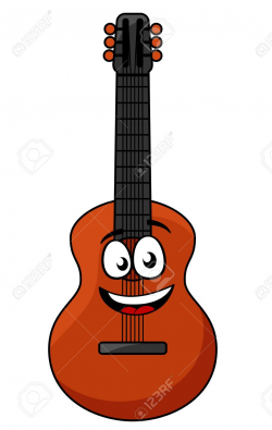 Guitar Clipart cartoon 2 - 822 X 1300 Free Clip Art stock ...