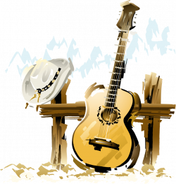 Country music guitar clipart cliparts and others art inspiration 3 ...