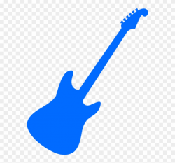 Guitar Clipart Easy - Blues Guitar Clipart - Png Download (#379480 ...