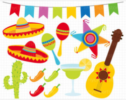 8+ Mexican Fiesta Clip Art | ClipartLook