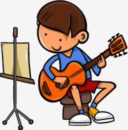 Kids Play Guitar PNG, Clipart, Cartoon, Child, Guitar, Guitar ...