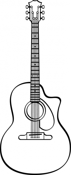 Guitar Line Art | Free download best Guitar Line Art on ClipArtMag.com