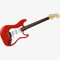 Red And White Guitar PNG, Clipart, Folk, Folk Guitar, Guitar, Guitar ...