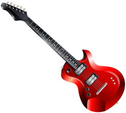 Red Electric Guitar PNG Clipart - Best WEB Clipart