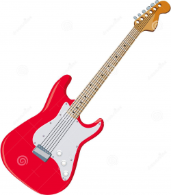 Red guitar clipart » Clipart Portal
