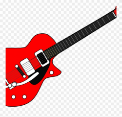 Guitar Cliparts Guitar Clip Art At Clker Vector Clip - Red Electric ...