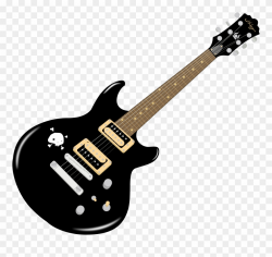 Black - Electric - Guitar - Clip - Art - Rock Guitar Clip Art - Png ...