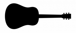 Png Guitar Silhouette Transparent Guitar Silhouette - Guitar ...