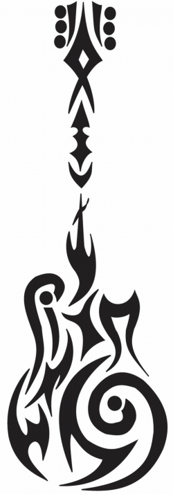 guitar | tribal guitar 1 by ~blakewise on deviantART | *~Guitar ...