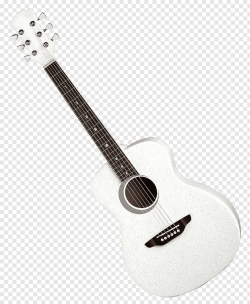White dreadnought acoustic guitar, Acoustic guitar Ukulele ...