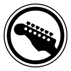 14 Best Photos of Rock Band Logo Guitar Head Stock - Rock ...