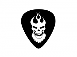 Guitarist logo (wip) by Endre Myrvang on Dribbble