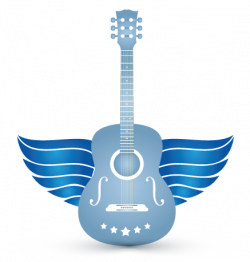 Free Music Logo Maker - Guitar Logo design