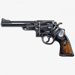 Pistol, Cartoon Pistol, Firearms PNG Transparent Image and Clipart ...