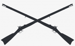 Rifle Clipart Musket - Crossed Guns Png - 1024x590 PNG Download - PNGkit