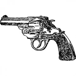 Simple Pistol clipart, cliparts of Simple Pistol free download (wmf ...