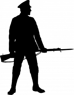 Clipart soldier with rifle silhouette - Cliparting.com