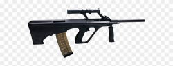 Assault Rifle Clipart Transparent - Steyr Aug Z A1 - Free ...