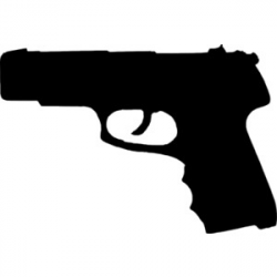 Guns silhouette cliparts free clip art - ClipartAndScrap