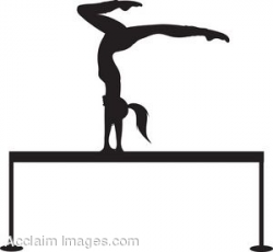 gymnastics clipart on beam 351 | Clipart Panda - Free Clipart Images
