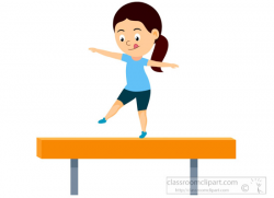 Gymnastics Clipart Beam | Free download best Gymnastics Clipart Beam ...