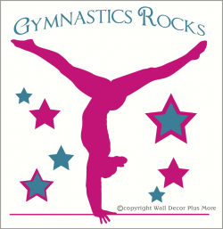 Gymnastics clipart silhouette color - Clip Art Library